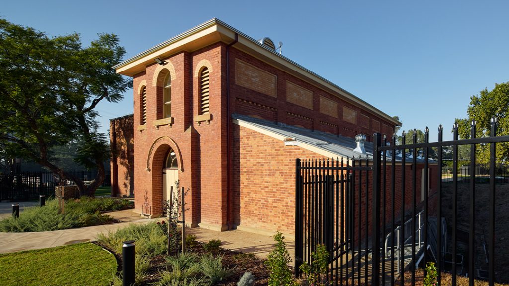 Exterior of The PumpHouse Albury