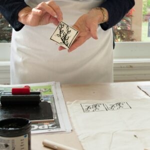 Stamp carving and printing