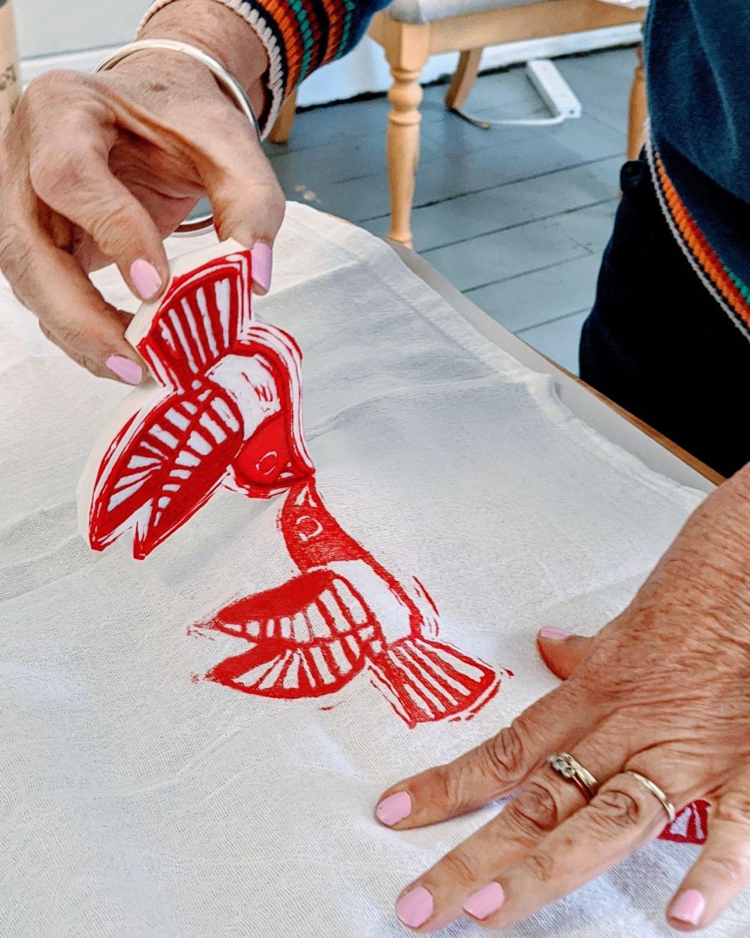 Stamp carving and printing - Image 3